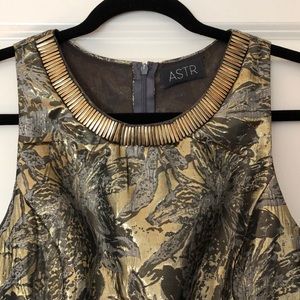 Silver and Gold Dress